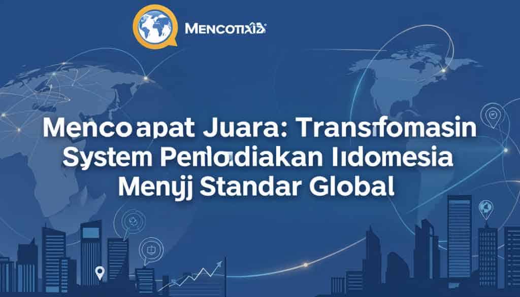 Melampaui Batas: Revolusi Pendidikan Indonesia Menuju Panggung Dunia